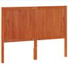 vidaXL Headboard Wax Brown 135 cm Solid Wood Pine