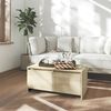vidaXL Coffee Table Sonoma Oak 90x50x41.5 cm Engineered Wood