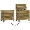 vidaXL 9 Piece Garden Sofa Set Impregnated Wood Pine