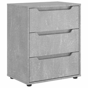 vidaXL Sideboard VISNES Concrete Grey 60x40x73 cm Engineered Wood