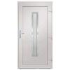vidaXL Front Door White 98x190 cm PVC