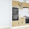 vidaXL Oven Cabinets 2 pcs Kalmar Sonoma Oak Engineered Wood