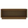 vidaXL TV Cabinet Honey Brown 90x35x35 cm Solid Wood Pine