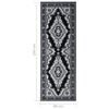 vidaXL Runner Rug BCF Black 60x150 cm