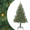 vidaXL Christmas Tree Green 210 cm PVC
