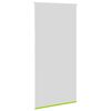 vidaXL Roller Blind Blackout Leaves Green 110x230 cm Fabric Width 105.7 cm Polyester