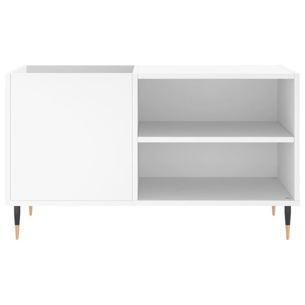 vidaXL Record Cabinet White 85x38x48 cm Engineered Wood