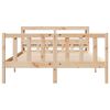 vidaXL Bed Frame without Mattress 160x200 cm Solid Wood Pine