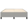 vidaXL Box Spring Bed Frame Light Grey Double Fabric (UK/IE/FI/NO only)