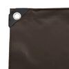 vidaXL Tarpaulin 650g / m&sup2; Brown 4 x 7 m Canvas with PVC Coating