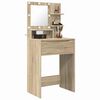 vidaXL Bedroom Dressing Tables Sonoma Oak 80 x 39.6 x 135 cm