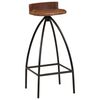 vidaXL Bar Chairs 2 pcs Solid Reclaimed Wood