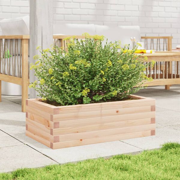 vidaXL Garden Planter 70x40x23 cm Solid Wood Pine