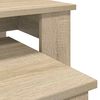 vidaXL Coffee Table Set 2 pcs Sonoma Oak Engineered Wood