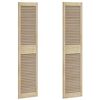 vidaXL Cabinet Door 2 pcs Natural 170 x 2.1 x 39.5 cm Solid Pine Wood