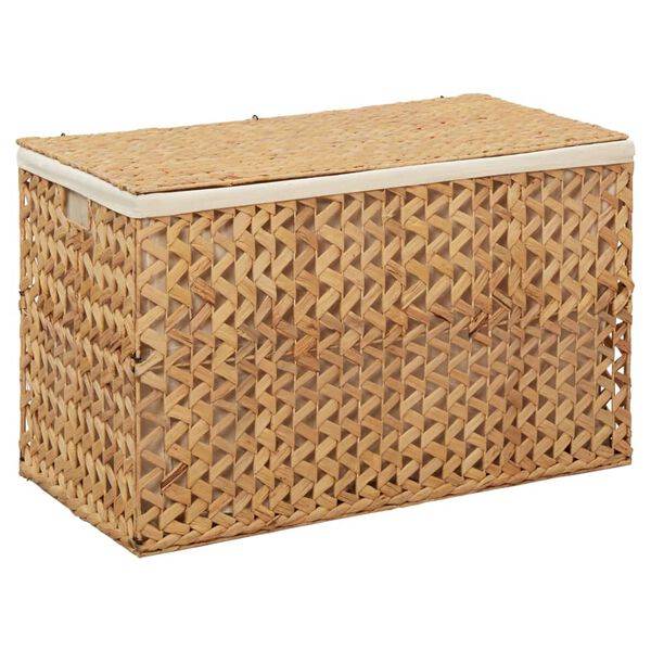 vidaXL Laundry Basket 82x42.5x52.5 cm Water Hyacinth