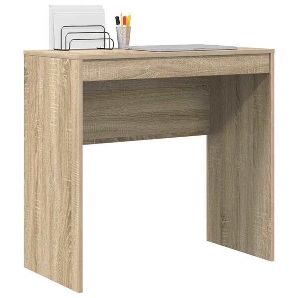 vidaXL Desk Sonoma oak 80 x 40 x 76 cm Engineered wood
