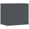 vidaXL Wall Cabinet for Garage with Gas-lift Door Anthracite