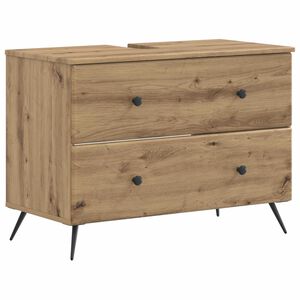 vidaXL Bathroom Sink Cabinet BREDA Artisan Oak 82 x 41x 59 cm