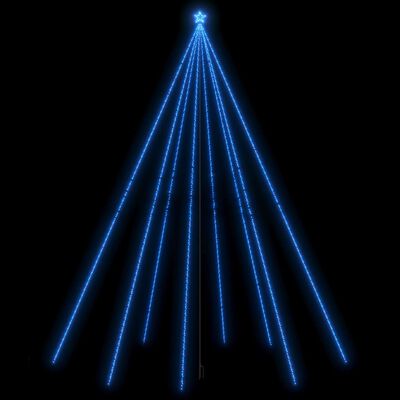 vidaXL Christmas Tree Lights Indoor Outdoor 1300 LEDs Blue 8 m