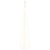 vidaXL Acrylic Decorative LED Light Cone Warm White 90 cm