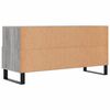 vidaXL TV Cabinet Grey Sonoma 102x36x50 cm Engineered Wood