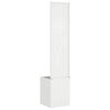 vidaXL Garden Privacy Screen White 32 x 140 cm Cold-rolled steel