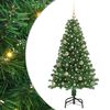 vidaXL Artificial Christmas Tree with 150 LEDs with Stand Green 150 cm