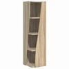 vidaXL Corner Cabinet 27.5x27x102cm Engineered Wood Sonoma Oak