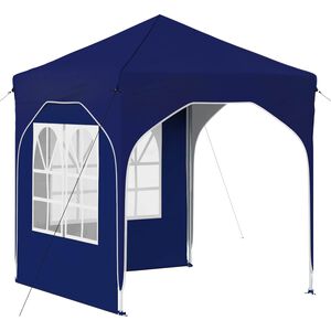vidaXL Pop-up Party Tent 192 x 192 x 245 cm Blue