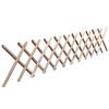 vidaXL Trellis Fence Impregnated Wood 250x60 cm