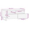 vidaXL Coffee Table Brown 89 x 59.5 x 17 cm Solid Mango Wood