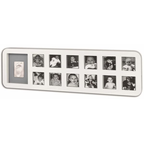 Baby Art My First Year Photo Print Frame White 34120085