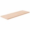 vidaXL Shelf Board 60x20x1,5 cm Untreated Solid Wood Oak
