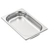 vidaXL Gastronorm Containers 12 pcs GN 1/4 40 mm Stainless Steel