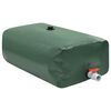 vidaXL Water Tank with Tap Foldable 1000 L PVC