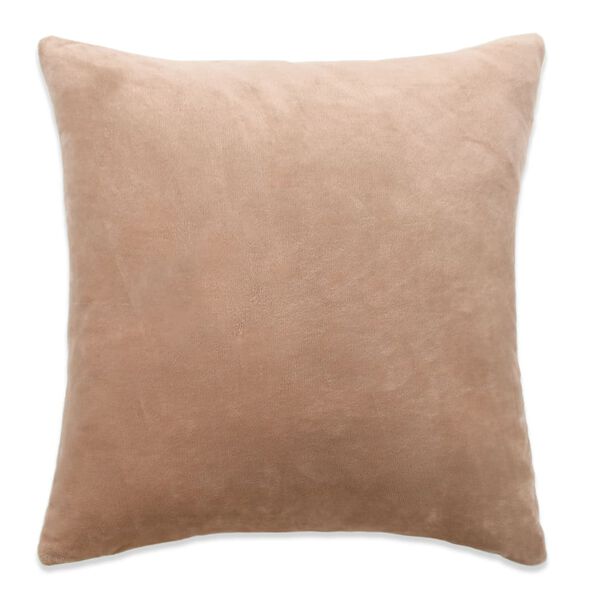 vidaXL Cushion Covers 4 pcs Velour 80x80 cm Beige