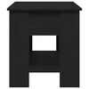vidaXL Coffee Table Black oak 101 x 49 x 52 cm Engineered wood