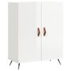 vidaXL Sideboard High Gloss White 69.5x34x90 cm Engineered Wood