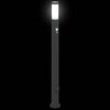 vidaXL Bollard Light with Sensor&Outlet 110 cm Stainless Steel IP44