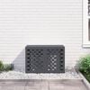 vidaXL Air Conditioner Cover Anthracite 90 x 40 x 60 cm Steel