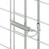 vidaXL Rabbit Cage Silver 400 x 100 x 210 cm Galvanised Steel