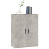 vidaXL Hanging Cabinet Concrete Grey 69,5x34x90 cm Engineered Wood