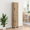 vidaXL Highboard Artisan Oak 34.5 x 34 x 180 cm Engineered Wood