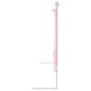 vidaXL Toddler Safety Bed Rail Pink 160x25 cm Fabric