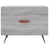 vidaXL Coffee Table Grey Sonoma 50x50x40 cm Engineered Wood