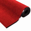 vidaXL Doormat Other Red and Black 120 x 350 cm Polyamide and PVC