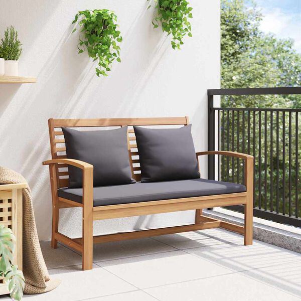 vidaXL Garden Sofa Set Natural Solid teak wood