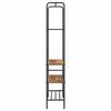 vidaXL Clothes Rack Old wood 77 x 30 x 171 cm Engineered Wood