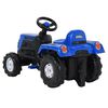 vidaXL Pedal Tractor for Kids Blue